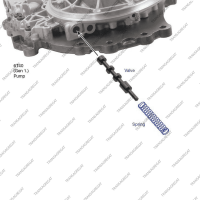Клапан регулировки блокировки гидротрансформатора (ремонтный, Gen 1/2)