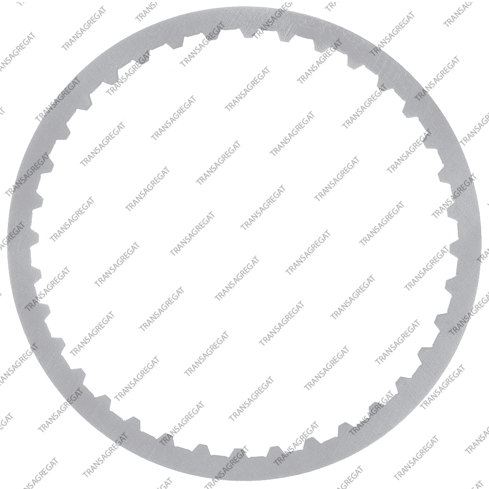 Фрикционный диск (167x2.1x36T) K2 (односторонний, внутренние зубья)