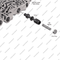 Клапан регулировки ведомого шкива и давления (ремонтный)