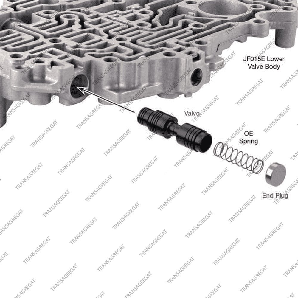 Клапан регулировки ведущего шкива (ремонтный)