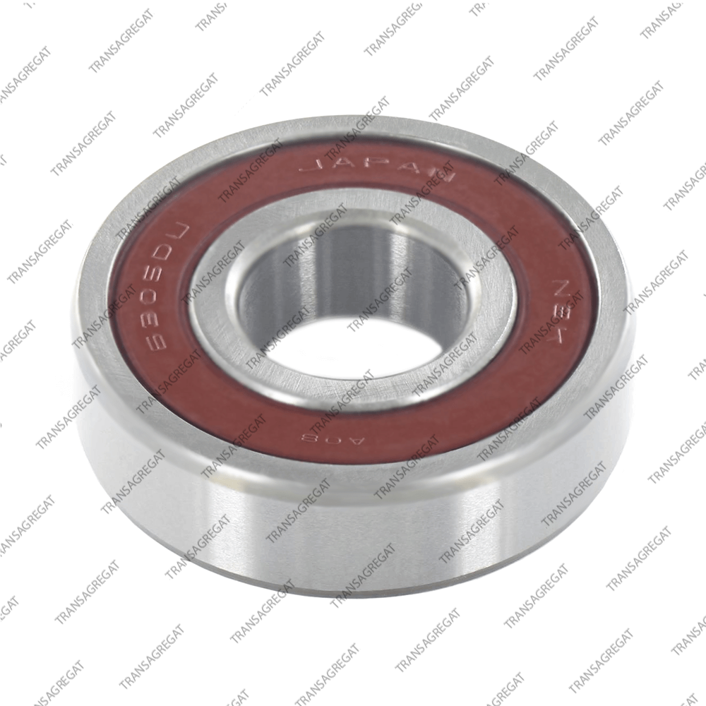 Подшипник входного вала №1 задний (тип 1, 25x62x17.0, роликовый)*