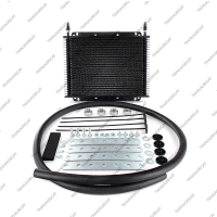 Радиатор охлаждения трансмиссии дополнительный (2.5L-4.0L, 280x225x20mm, под шланг 10mm)*