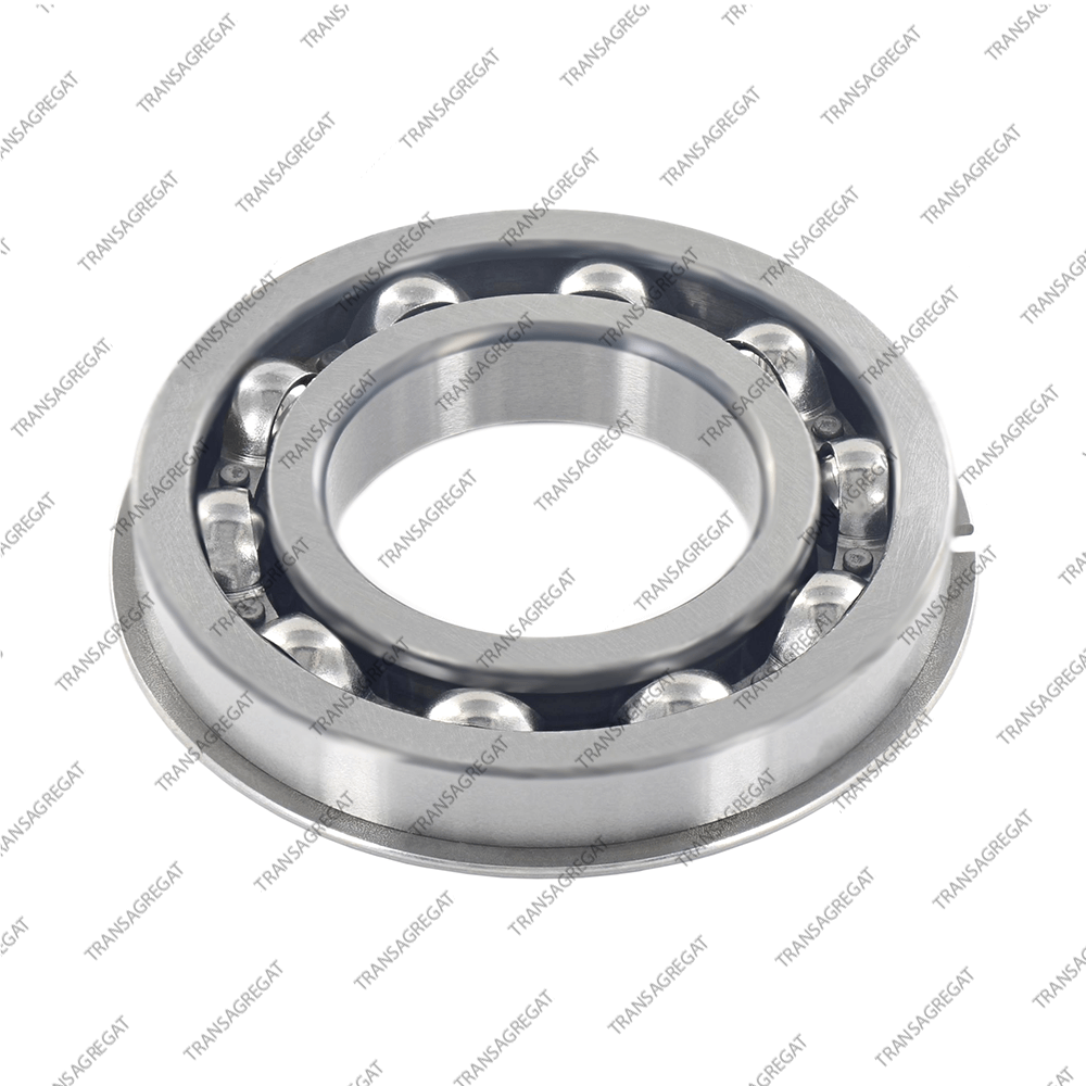 Подшипник ведущего шкива передний (45x85x15.0, шариковый, со стопорным кольцом в комплекте)