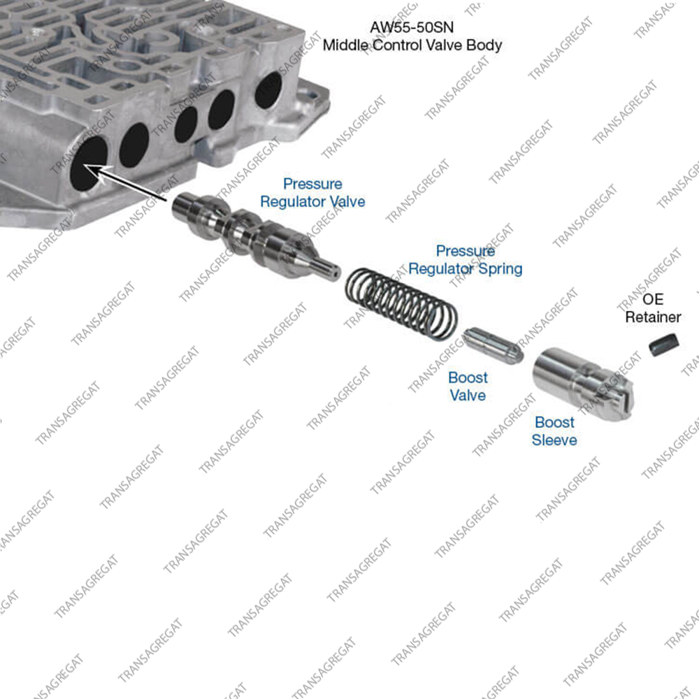 Клапан регулировки давления (ремонтный)*