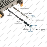 Комплект заглушек клапана 3-4 Relay