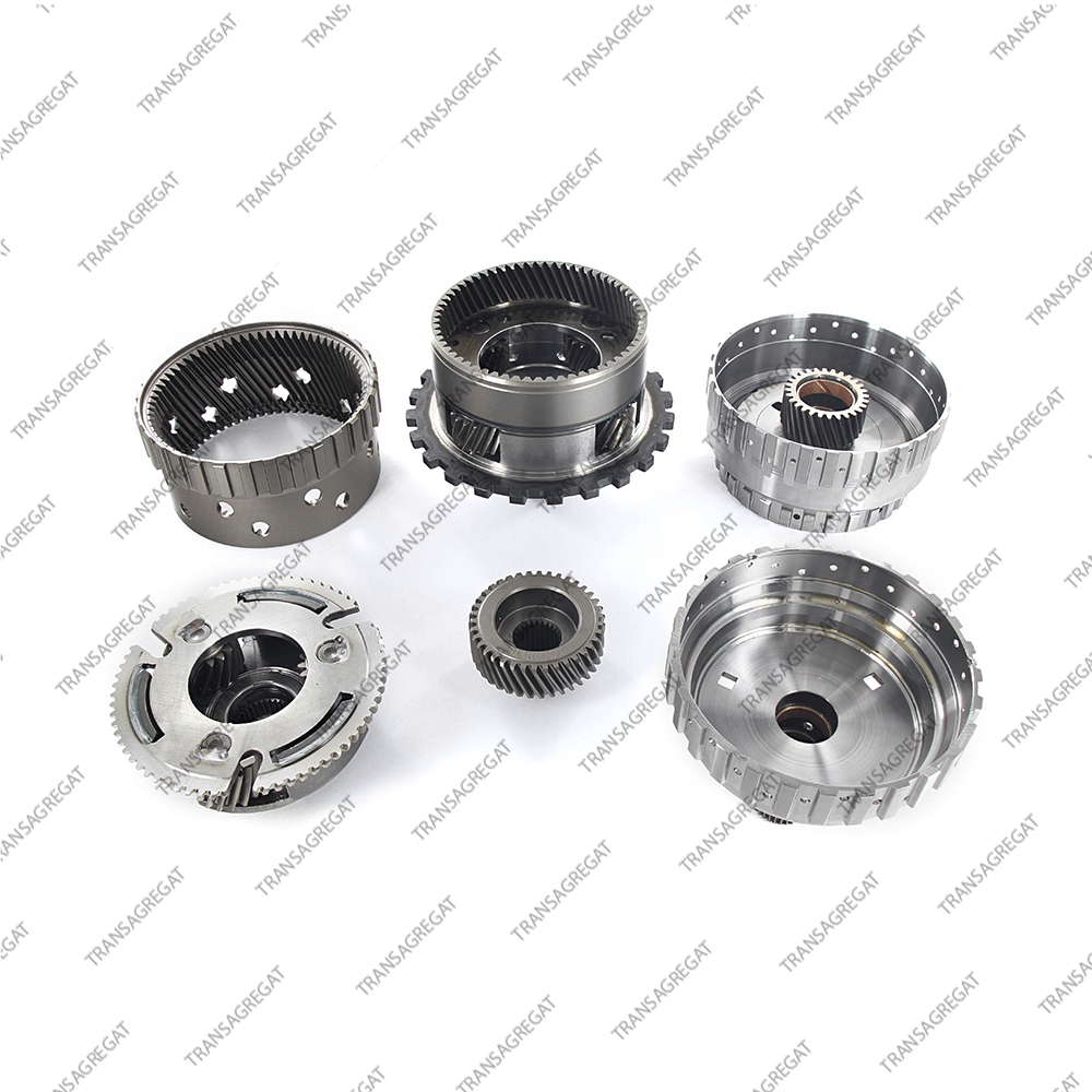 Комплект планетарных редукторов (91-up, 4 сателлита на заднем планетарном редукторе)