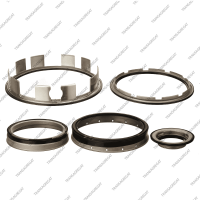 Комплект поршней (Gen 1, 2007-up, 5шт., обрезиненные)*