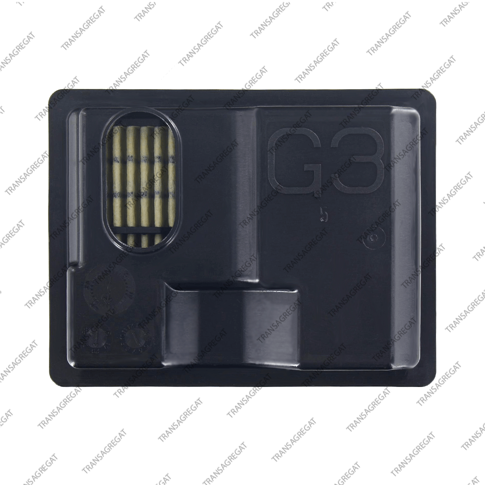 Фильтр (тип 3, пластиковый, фетра, овальный маслозаборник с края)