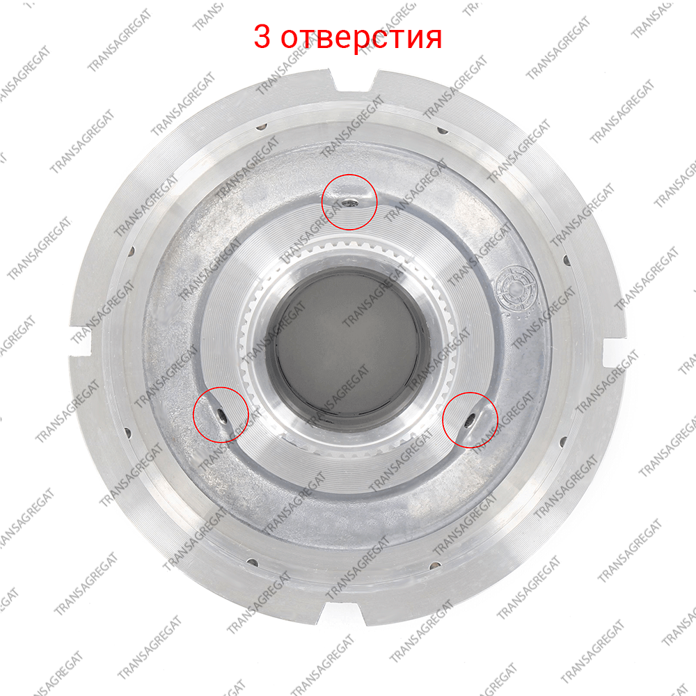Корпус сцепления E (тип 2, 2009-14г., под 5 фрикционных дисков, 53 зуба на валу, #1090-471-010)*